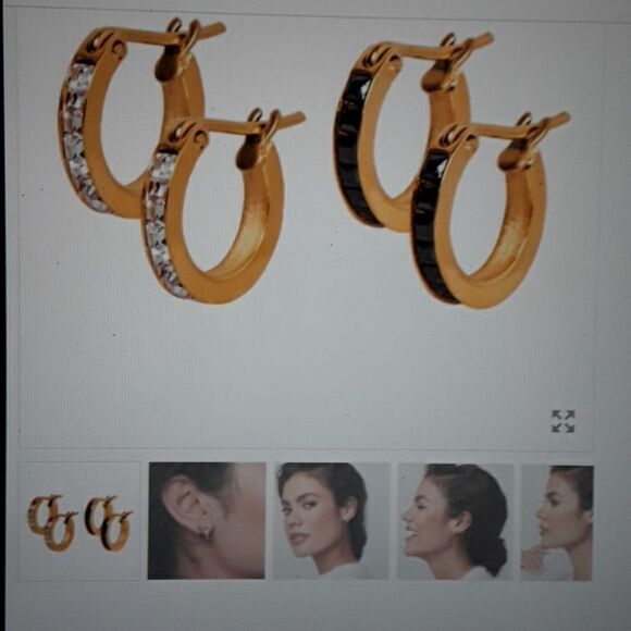 summer & rose Jewelry - NIB Summer & Rose Set of Huggie Hoop Earrings